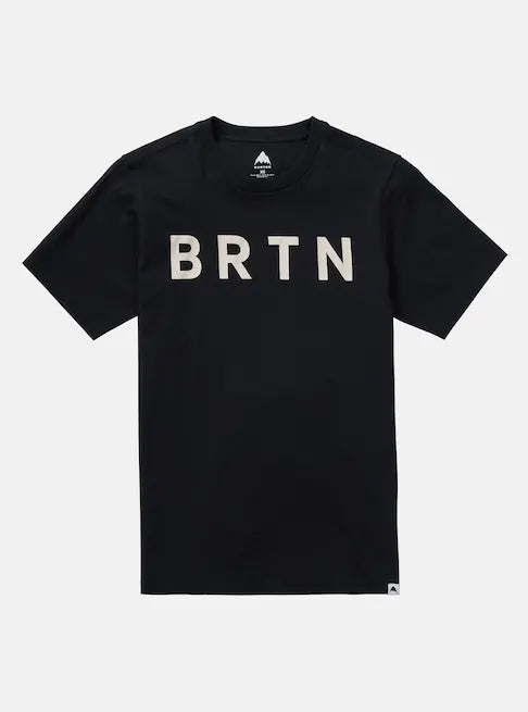 Load image into Gallery viewer, Burton Unisex BRTN Short Sleeve T-Shirt True Black 203751CA04
