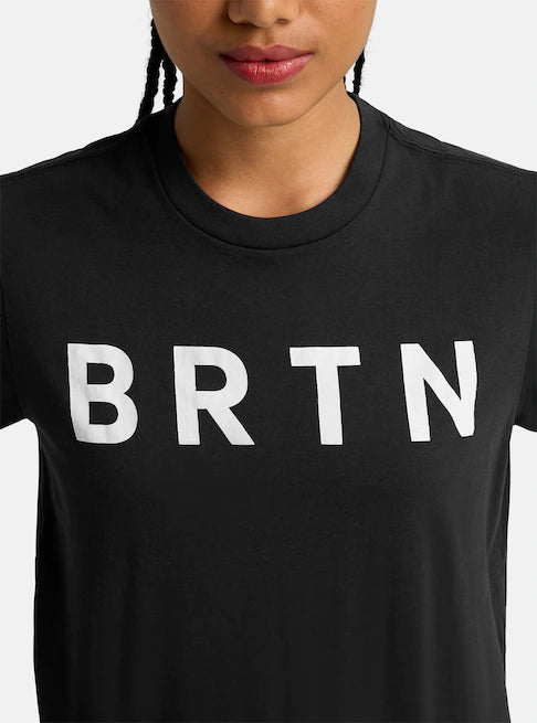 Burton Unisex BRTN Short Sleeve T-Shirt True Black 203751CA04