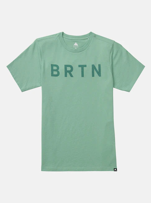 Burton Unisex BRTN Short Sleeve T-Shirt Soft Sage 203751CEWV