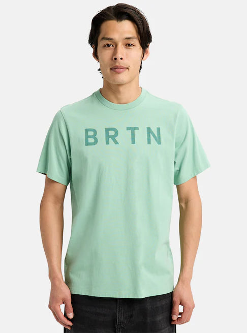 Burton Unisex BRTN Short Sleeve T-Shirt Soft Sage 203751CEWV