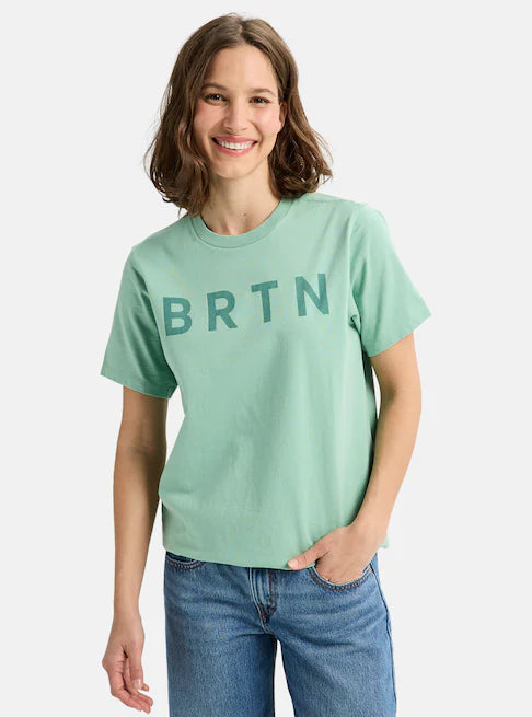 Load image into Gallery viewer, Burton Unisex BRTN Short Sleeve T-Shirt Soft Sage 203751CEWV

