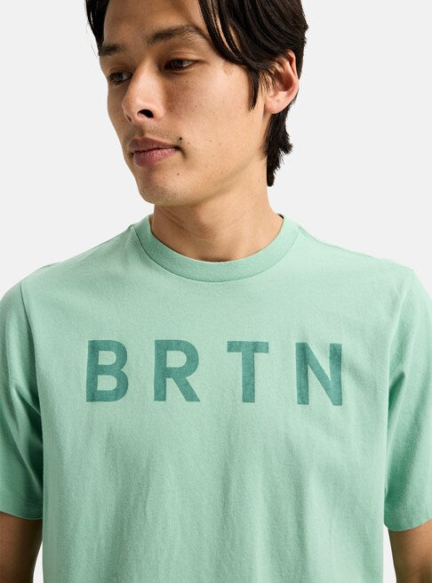 Load image into Gallery viewer, Burton Unisex BRTN Short Sleeve T-Shirt Soft Sage 203751CEWV
