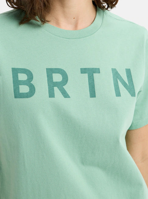 Burton Unisex BRTN Short Sleeve T-Shirt Soft Sage 203751CEWV