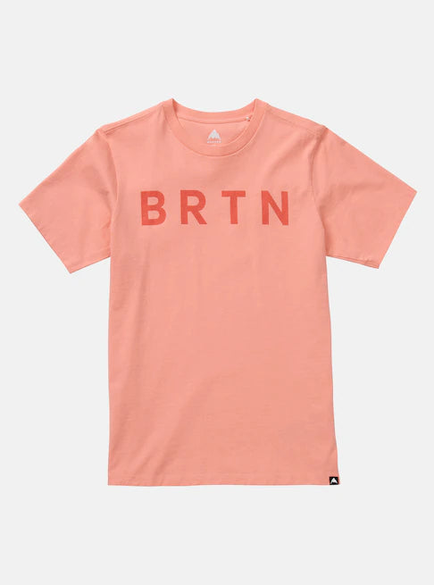 Load image into Gallery viewer, Burton Unisex BRTN Short Sleeve T-Shirt Sunrise Coral 203751CEYV
