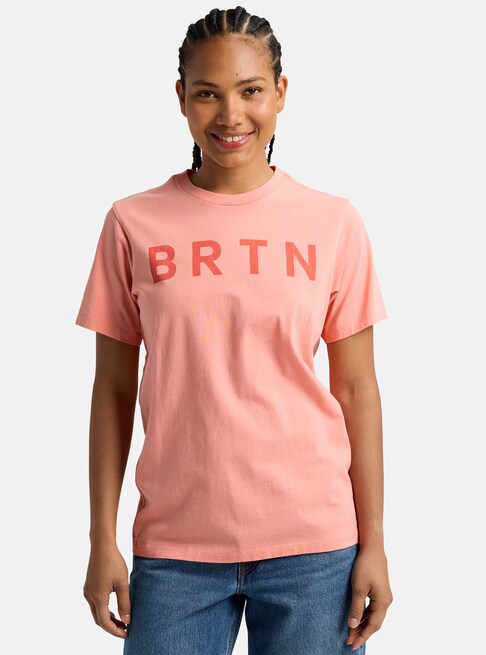 Burton Unisex BRTN Short Sleeve T-Shirt Sunrise Coral 203751CEYV