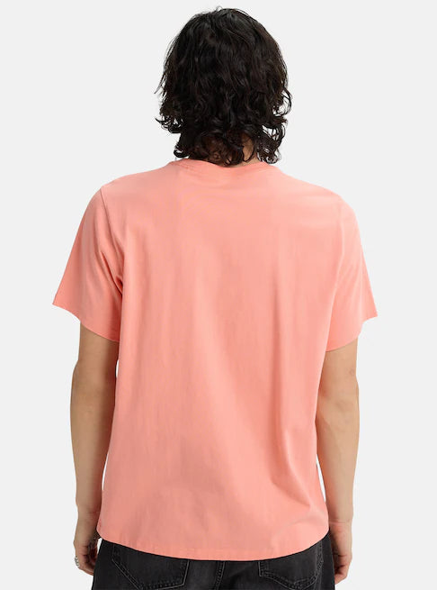 Burton Unisex BRTN Short Sleeve T-Shirt Sunrise Coral 203751CEYV
