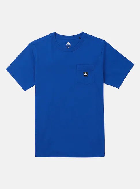 Load image into Gallery viewer, Burton Unisex Colfax Short Sleeve T-Shirt Jake Blue 203851A29O
