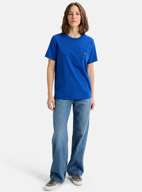 Burton Unisex Colfax Short Sleeve T-Shirt Jake Blue 203851A29O