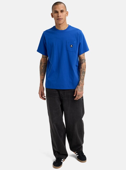 Burton Unisex Colfax Short Sleeve T-Shirt Jake Blue 203851A29O