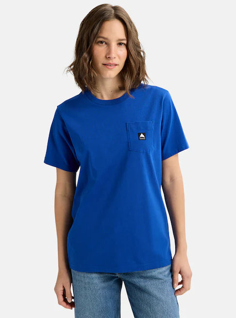 Burton Unisex Colfax Short Sleeve T-Shirt Jake Blue 203851A29O
