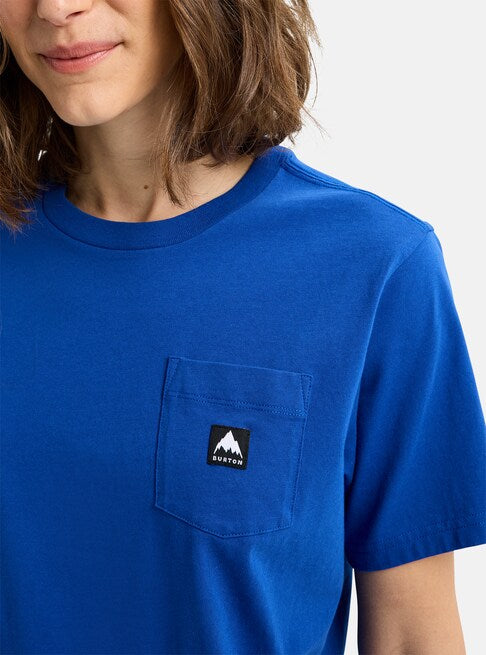 Burton Unisex Colfax Short Sleeve T-Shirt Jake Blue 203851A29O