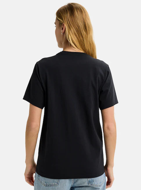 Load image into Gallery viewer, Burton Unisex Colfax Short Sleeve T-Shirt True Black 203851AA04
