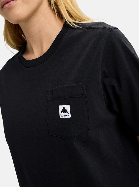 Burton Unisex Colfax Short Sleeve T-Shirt True Black 203851AA04