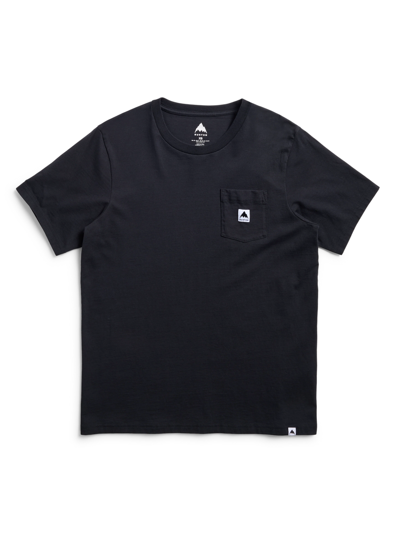 Load image into Gallery viewer, Burton Men's Colfax Short Sleeve T-Shirt True Black 203851AA04
