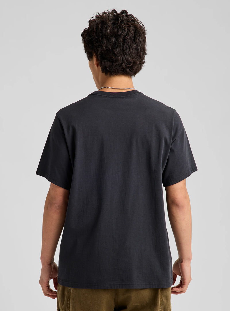Load image into Gallery viewer, Burton Men's Colfax Short Sleeve T-Shirt True Black 203851AA04
