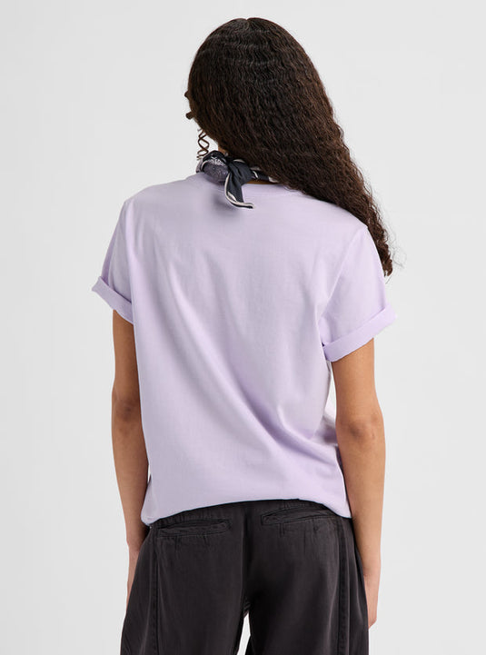 Burton Unisex Colfax Short Sleeve T-Shirt Moondust Purple 203851AE9G