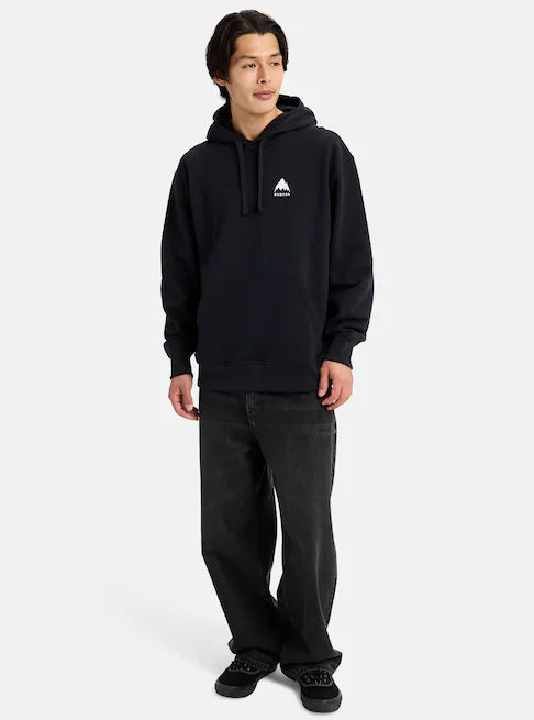 Load image into Gallery viewer, Burton Unisex Mountain Pullover Hoodie True Black 203891BA04
