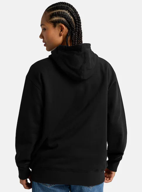 Load image into Gallery viewer, Burton Unisex Mountain Pullover Hoodie True Black 203891BA04
