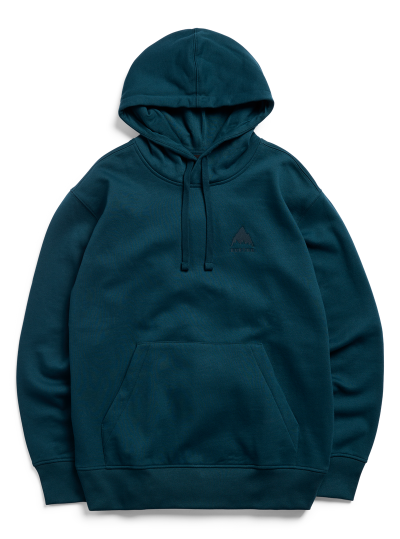 Load image into Gallery viewer, Burton Unisex Mountain Pullover Hoodie Atlantic Teal 203891BE9K
