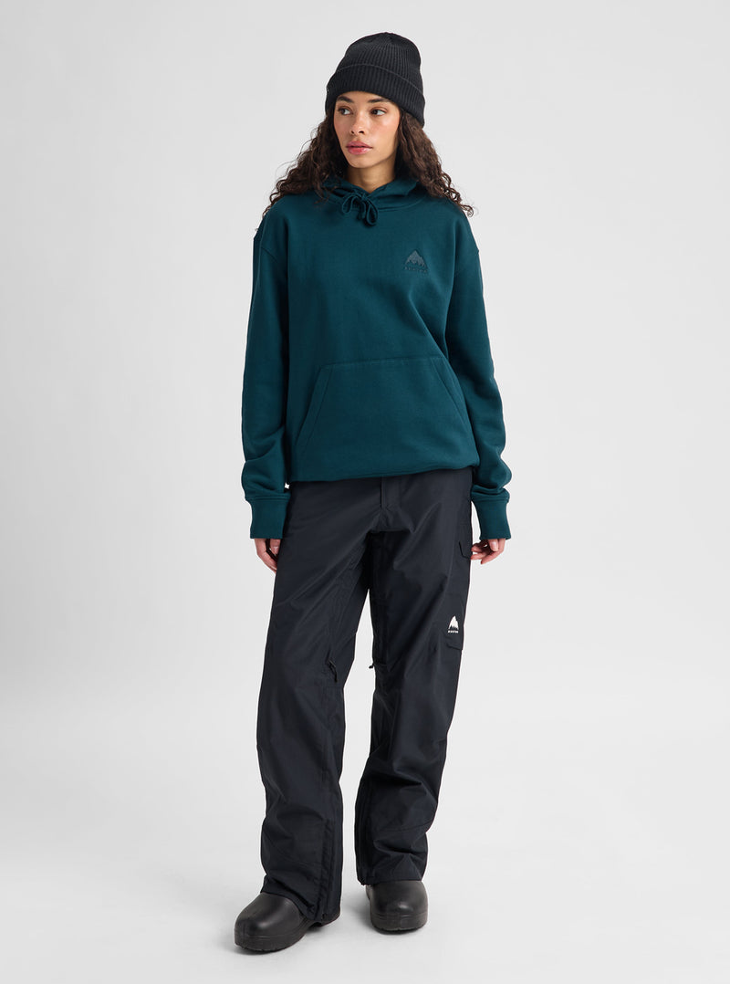 Load image into Gallery viewer, Burton Unisex Mountain Pullover Hoodie Atlantic Teal 203891BE9K

