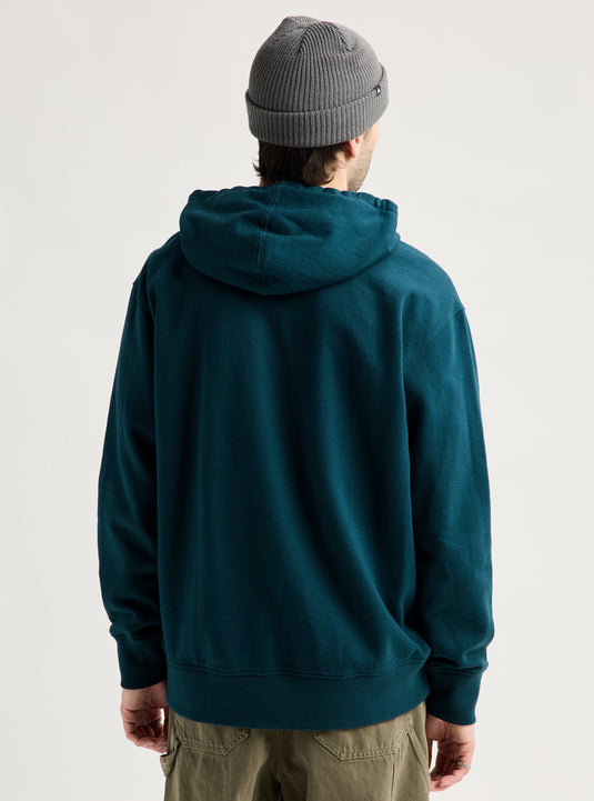 Burton Unisex Mountain Pullover Hoodie Atlantic Teal 203891BE9K