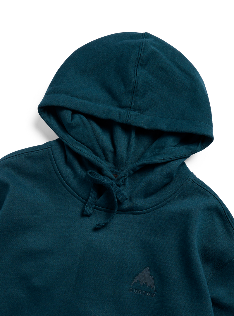Load image into Gallery viewer, Burton Unisex Mountain Pullover Hoodie Atlantic Teal 203891BE9K
