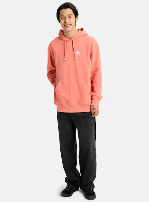 Burton Unisex Mountain Pullover Hoodie Sunrise Coral 203891BEYV