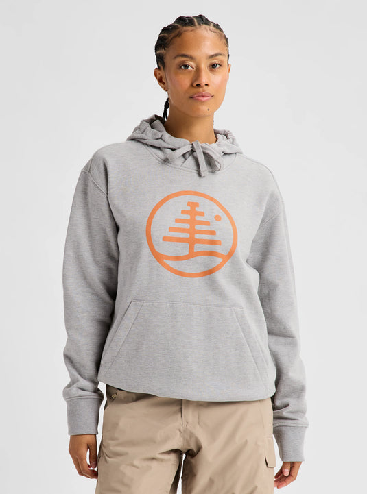 Burton Unisex Family Tree Pullover Hoodie Gray Heather 2039016A38RG0