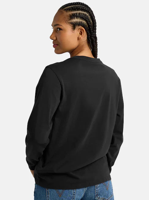 Burton Unisex Colfax Long Sleeve T-Shirt True Black 2039318A04