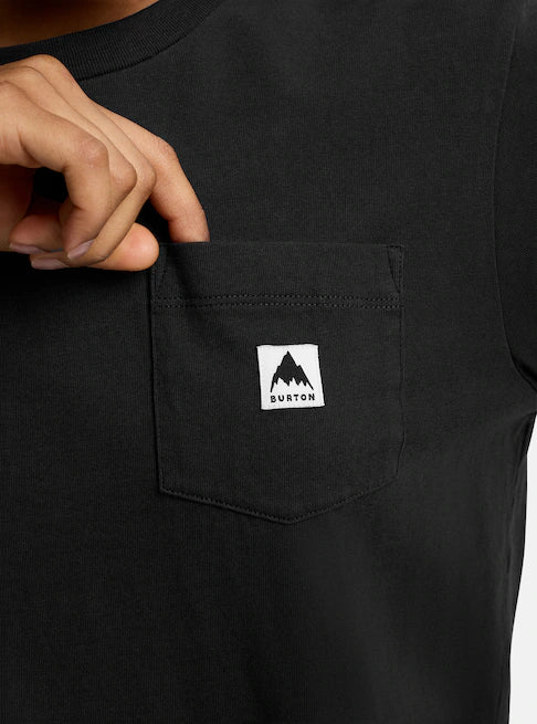 Load image into Gallery viewer, Burton Unisex Colfax Long Sleeve T-Shirt True Black 2039318A04
