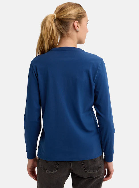 Burton Unisex Colfax Long Sleeve T-Shirt Nightfall 2039318ABG