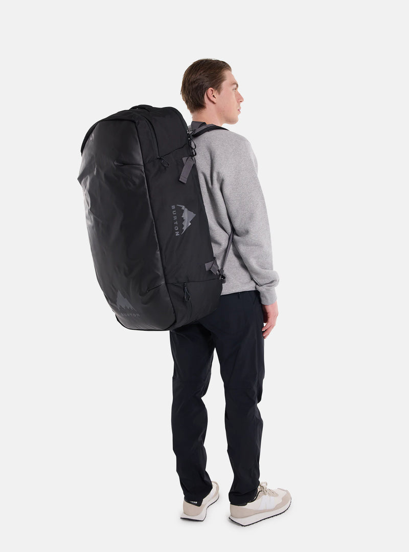 Load image into Gallery viewer, Burton Unisex Multipath 90L Large Duffel Bag True Black Ballistic 20570104001
