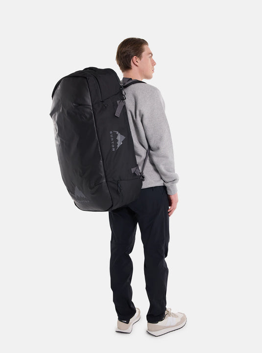 Burton Unisex Multipath 90L Large Duffel Bag True Black Ballistic 20570104001