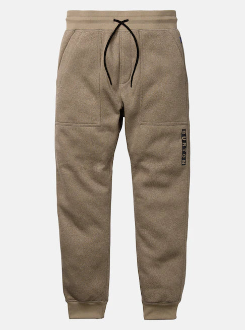 Burton Men's Oak Fleece Pants Summit Taupe Heather 2059419EYR