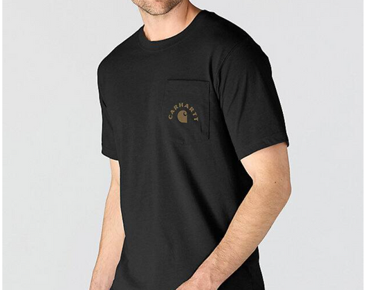 Carhartt Men's Irvine Relaxed Work T-Shirt Black 107317-N04
