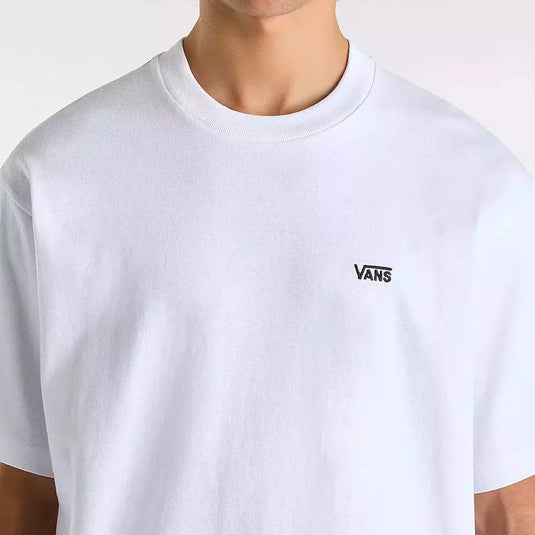 Vans Men's Left Chest II Loose T-Shirt White VN0010FFWHT
