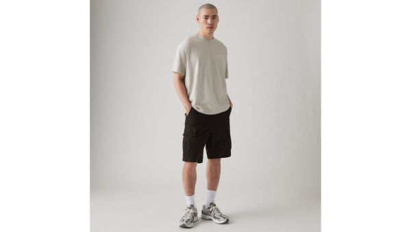 Load image into Gallery viewer, Levi's Men's Carrier Cargo Shorts Black 001KG0011
