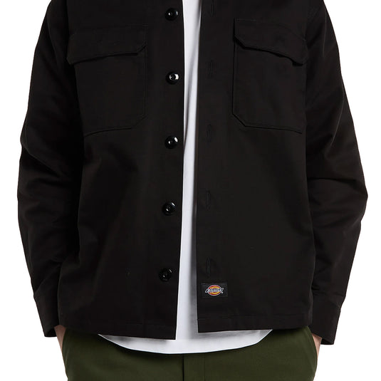 Dickies Men's 247 Shacket Black DK0A8E30BLK