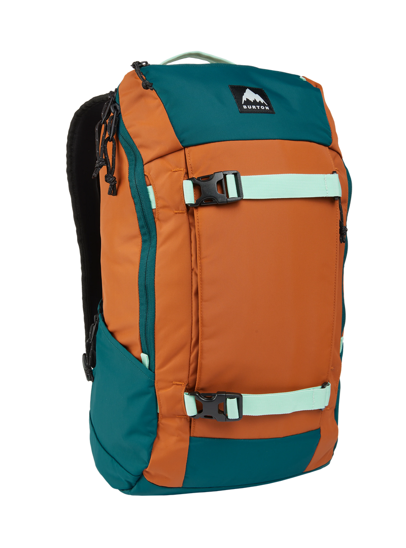 Load image into Gallery viewer, Burton's Unisex Kilo 2.0 27L Backpack Spiced Chai/Atlantic Teal 2134316E6M
