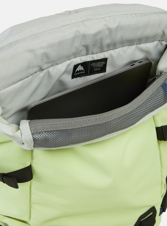 Burton Unisex Tinder 2.0 30L Backpack Glow Yellow Green 2134516E1TRG