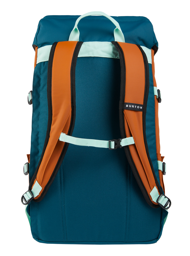 Load image into Gallery viewer, Burton's Unisex Tinder 2.0 30L Backpack Spiced Chai/Atlantic Teal 2134516E6M
