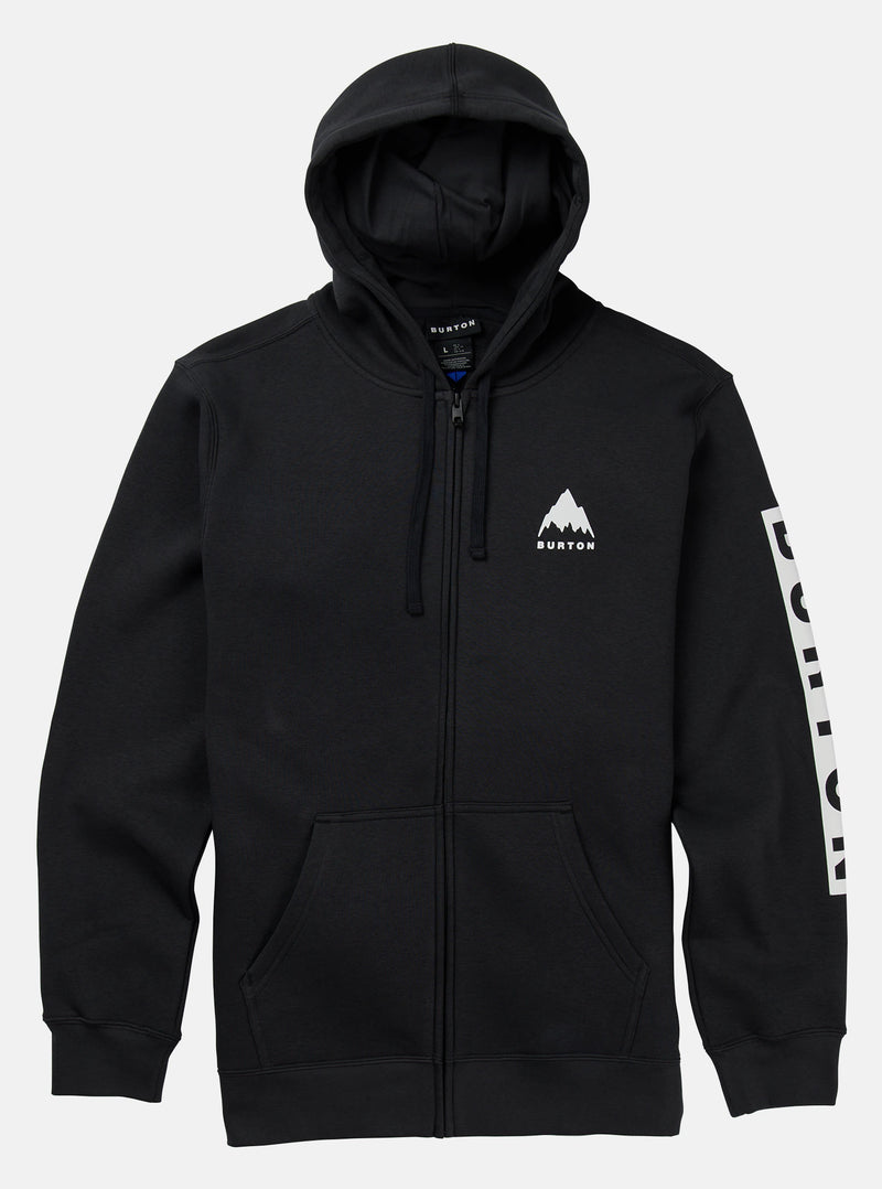 Load image into Gallery viewer, Burton Men&#39;s Elite Full-Zip Hoodie True Black 21381102001
