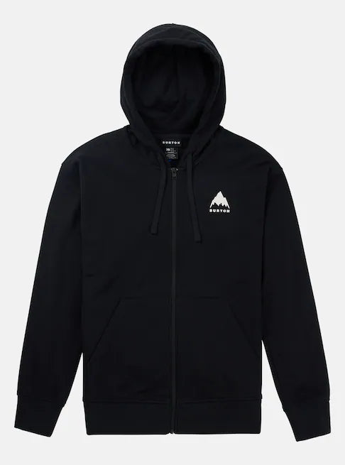 Load image into Gallery viewer, Burton Unisex Elite Full-Zip Hoodie True Black 2138117A04
