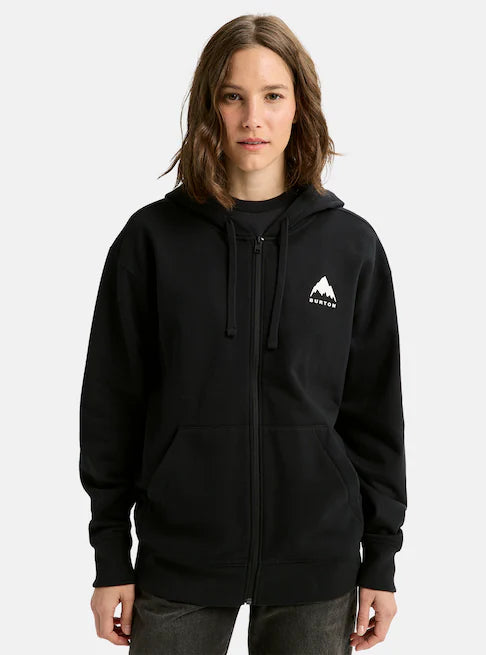 Burton Unisex Elite Full-Zip Hoodie True Black 2138117A04