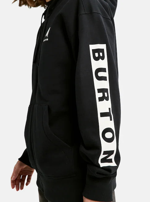 Burton Unisex Elite Full-Zip Hoodie True Black 2138117A04