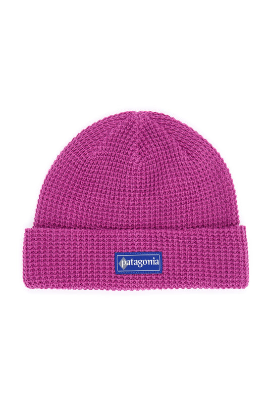 Patagonia Unisex Snowdrifter Beanie Hut Tripper Label/Amaranth Pink 33385-HLBA