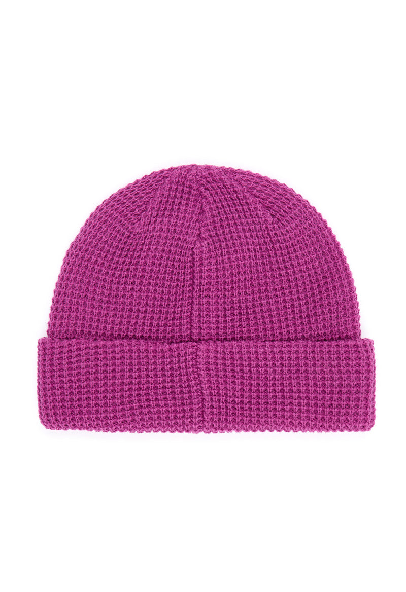 Load image into Gallery viewer, Patagonia Unisex Snowdrifter Beanie Hut Tripper Label/Amaranth Pink 33385-HLBA
