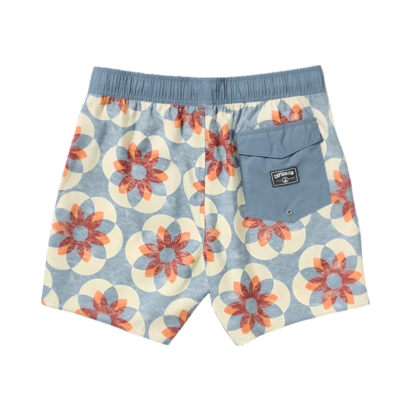 Load image into Gallery viewer, Captain Fin Big Prints 16&quot; Trunks Coronet Blue 21A2512500_COB
