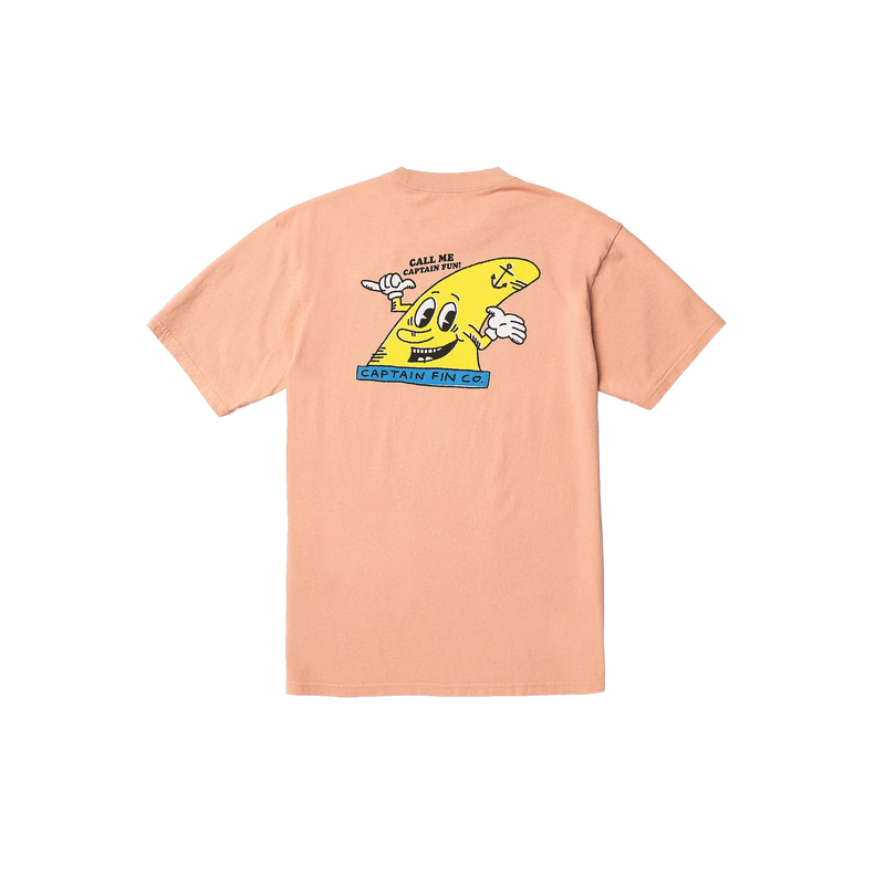 Load image into Gallery viewer, Captain Fin Men&#39;s Captain Fun Short Sleeve T-Shirt Clay Orange 21A3512408_CYO
