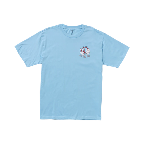 Captain Fin Men's Be Cool Short Sleeve T-Shirt Coastal Blue 21A3512504-CBL